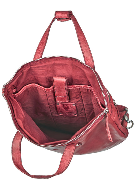 Shopper Backpack burgundy